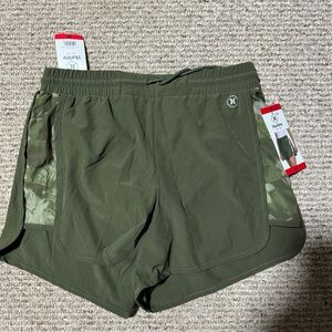 Hurley womens  Olive Athletic Shorts